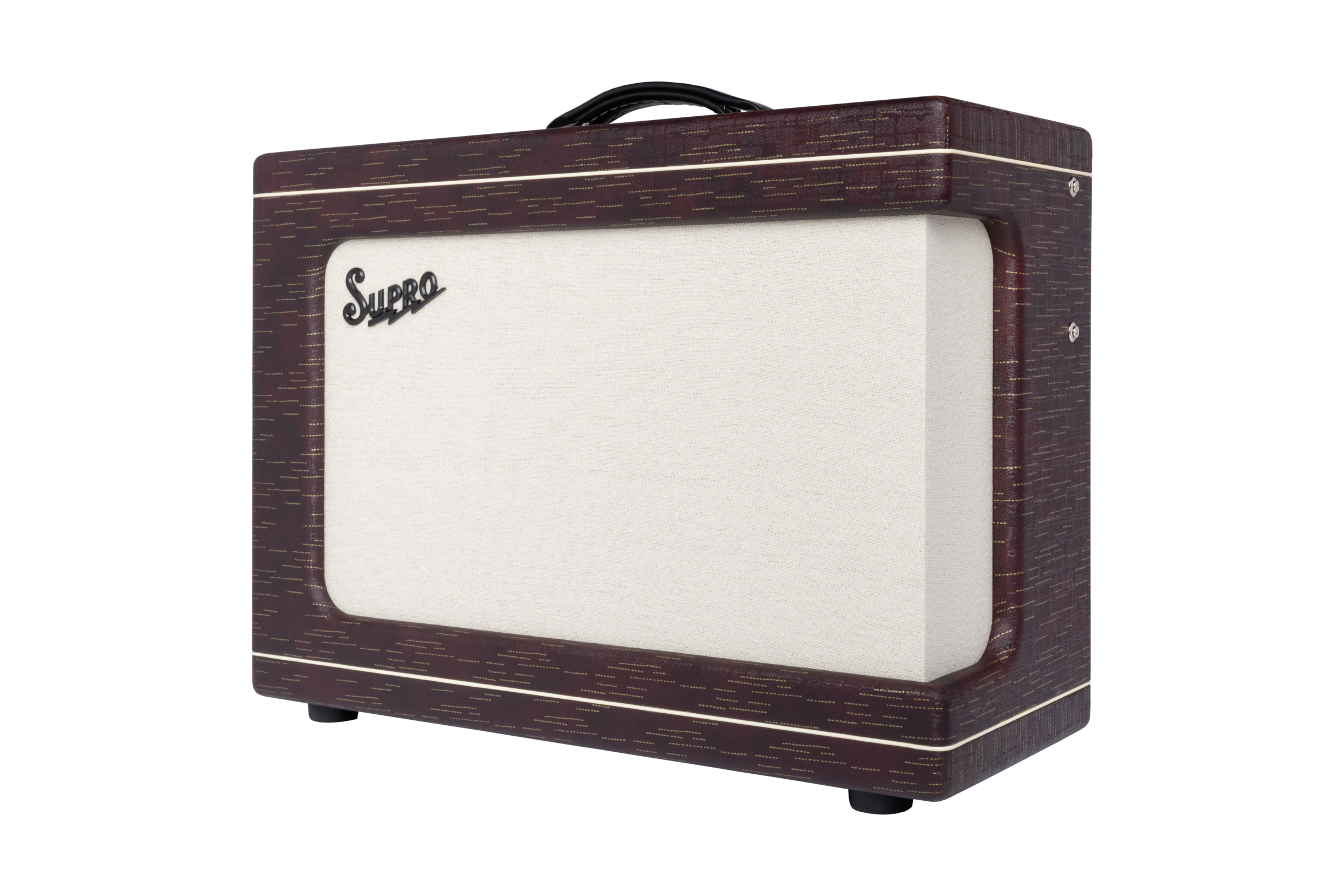 Supro Ambassador Custom Burgundy Gold Scandia 2x10 50w - Combo amplificador para guitarra eléctrica - Variation 2
