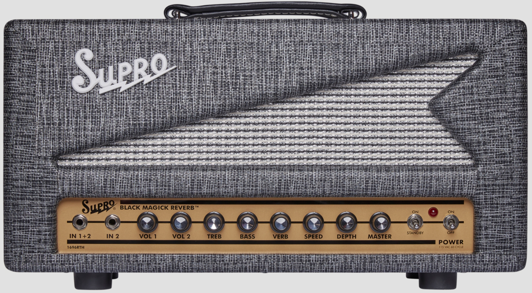 Supro Black Magick Reverb Head 25w 6973 - Cabezal para guitarra eléctrica - Variation 1