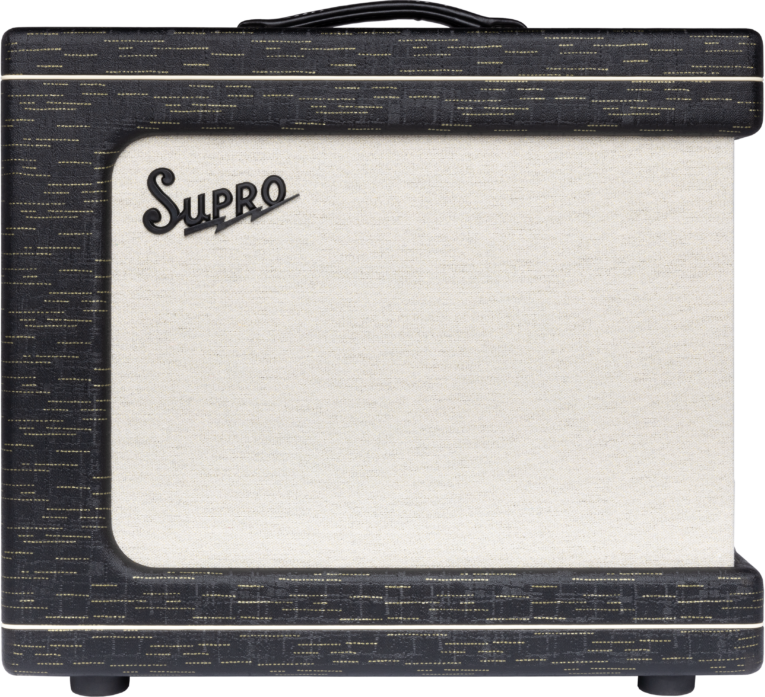 Supro Delegate Custom Black Gold Scandia 1x12 25w - Combo amplificador para guitarra eléctrica - Main picture