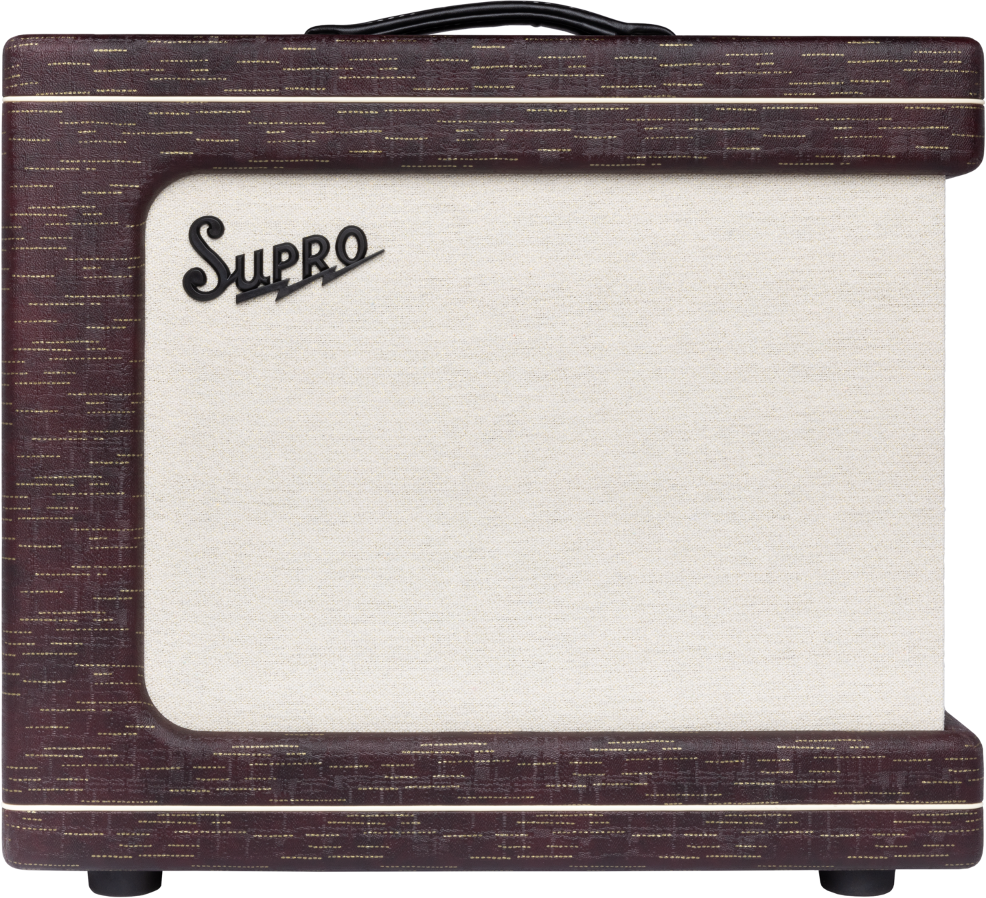 Supro Delegate Custom Burgundy Gold Scandia 1x12 25w - Combo amplificador para guitarra eléctrica - Main picture