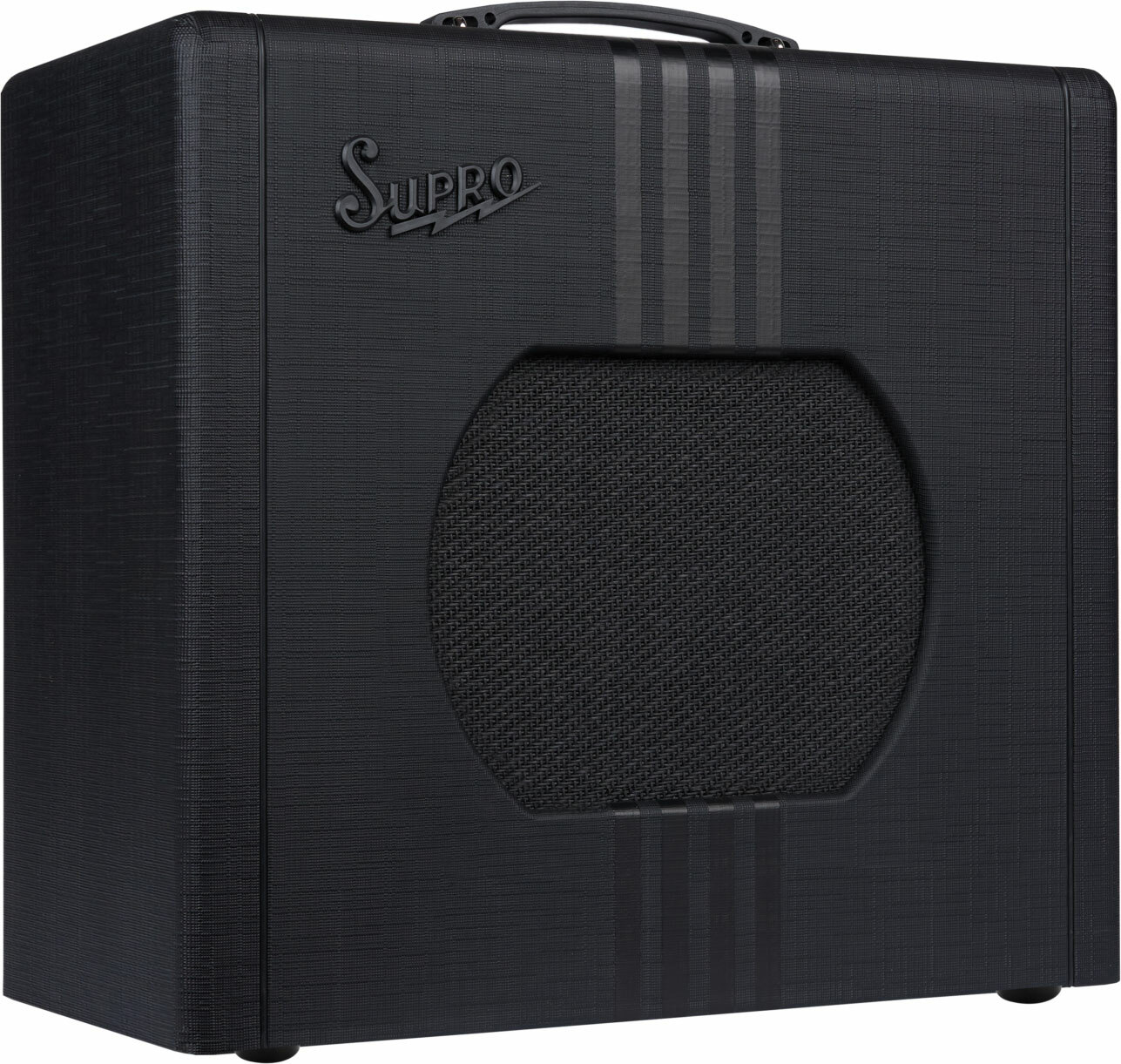 Supro Delta King 10 Combo 5w 1x10 Black/black - Combo amplificador para guitarra eléctrica - Main picture