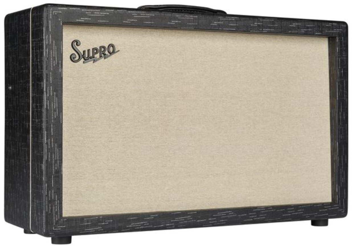 Supro Royale 2x12 1933r 50w 2x12 Black Scandia - Combo amplificador para guitarra eléctrica - Main picture