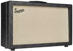 Combo amplificador para guitarra eléctrica Supro Royale 2x12 1933R - Black Scandia