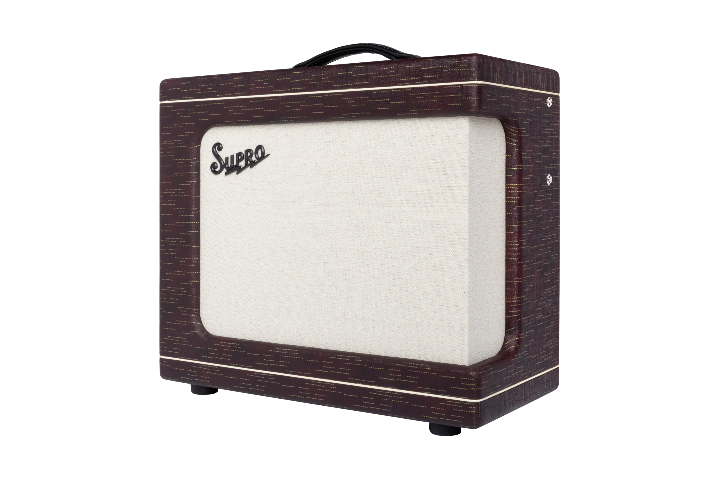Supro Delegate Custom Burgundy Gold Scandia 1x12 25w - Combo amplificador para guitarra eléctrica - Variation 1