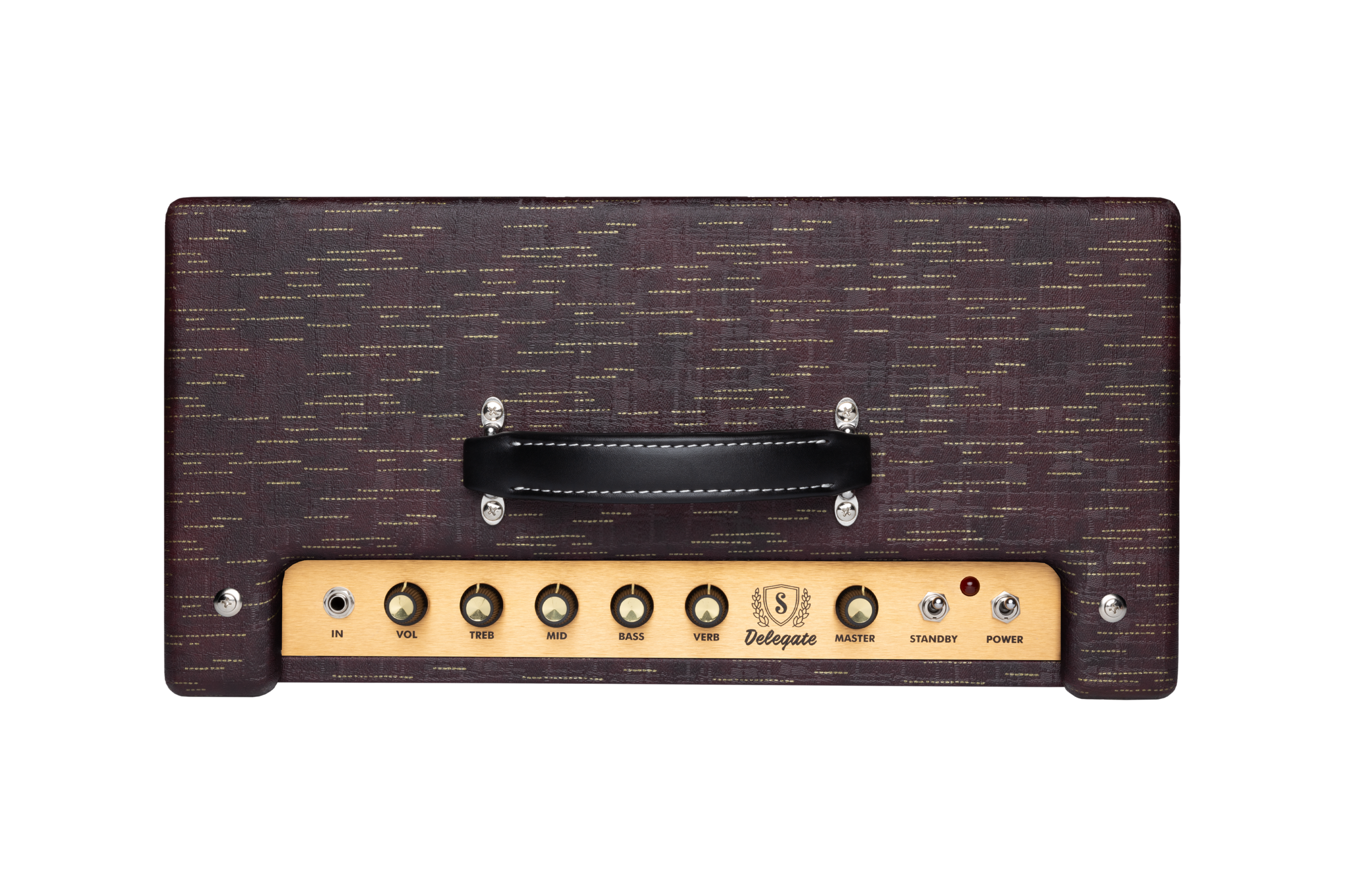 Supro Delegate Custom Burgundy Gold Scandia 1x12 25w - Combo amplificador para guitarra eléctrica - Variation 3