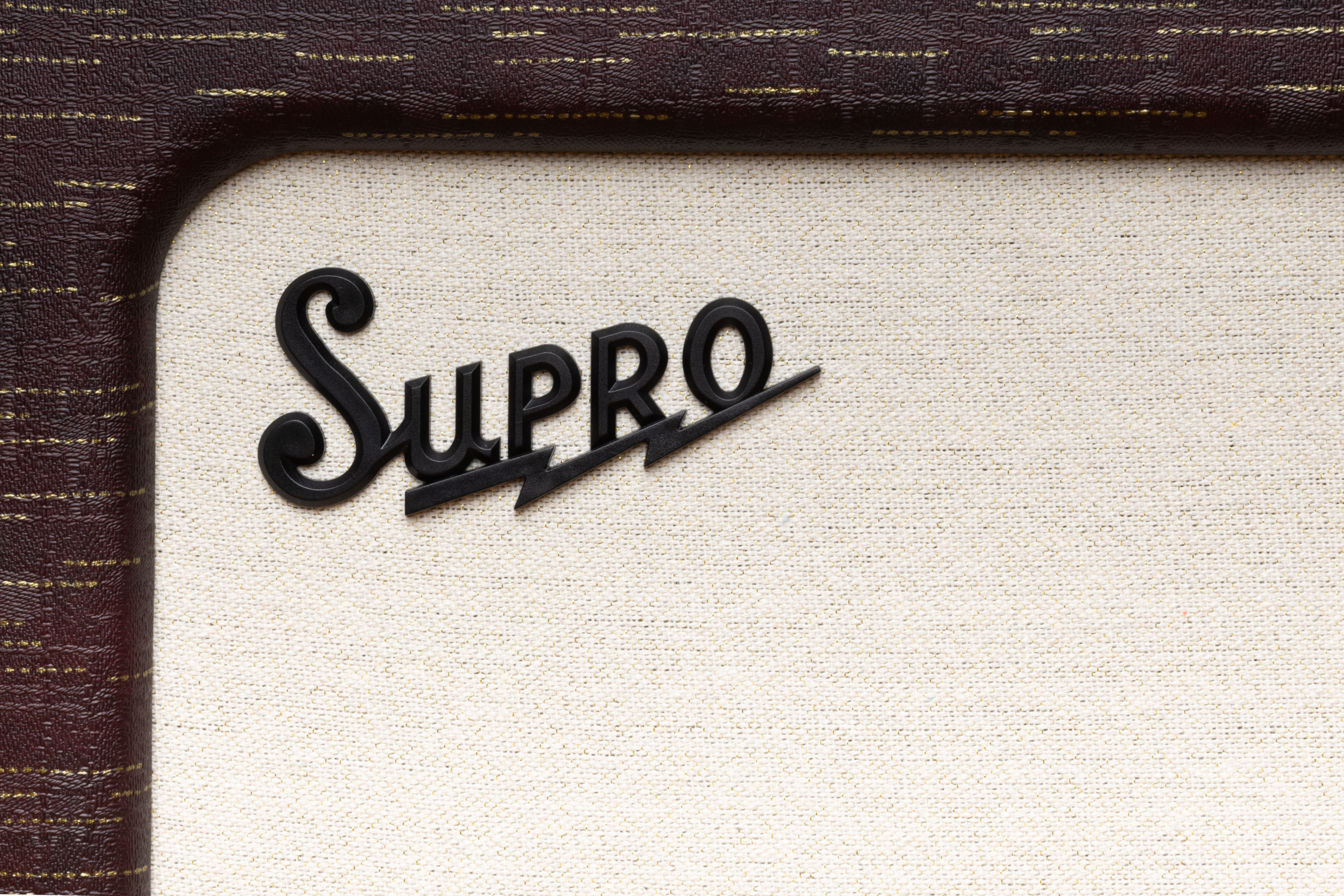 Supro Delegate Custom Burgundy Gold Scandia 1x12 25w - Combo amplificador para guitarra eléctrica - Variation 5