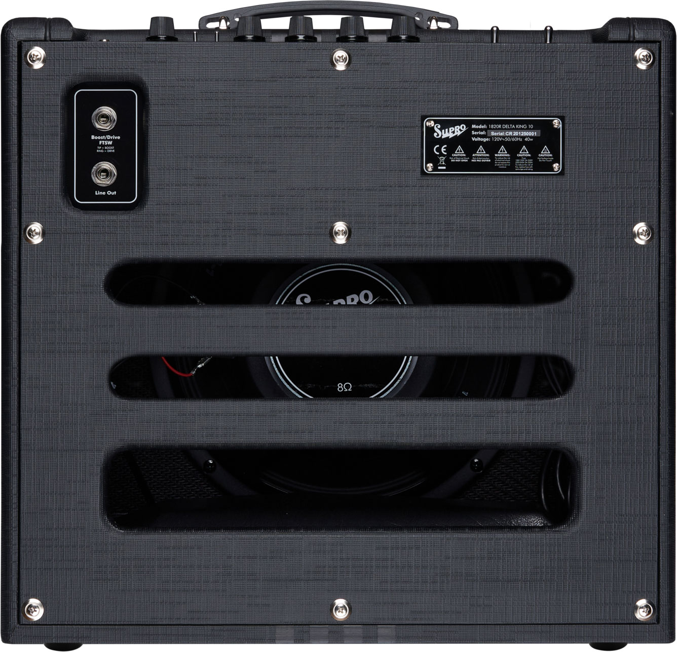 Supro Delta King 10 Combo 5w 1x10 Black/black - Combo amplificador para guitarra eléctrica - Variation 2