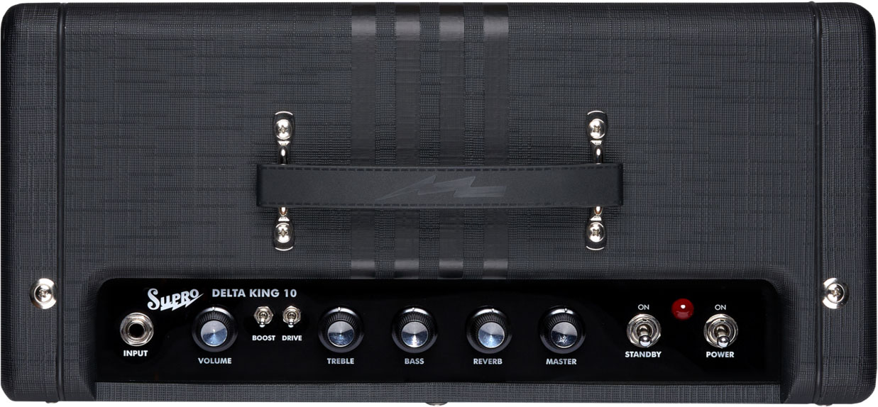 Supro Delta King 10 Combo 5w 1x10 Black/black - Combo amplificador para guitarra eléctrica - Variation 3