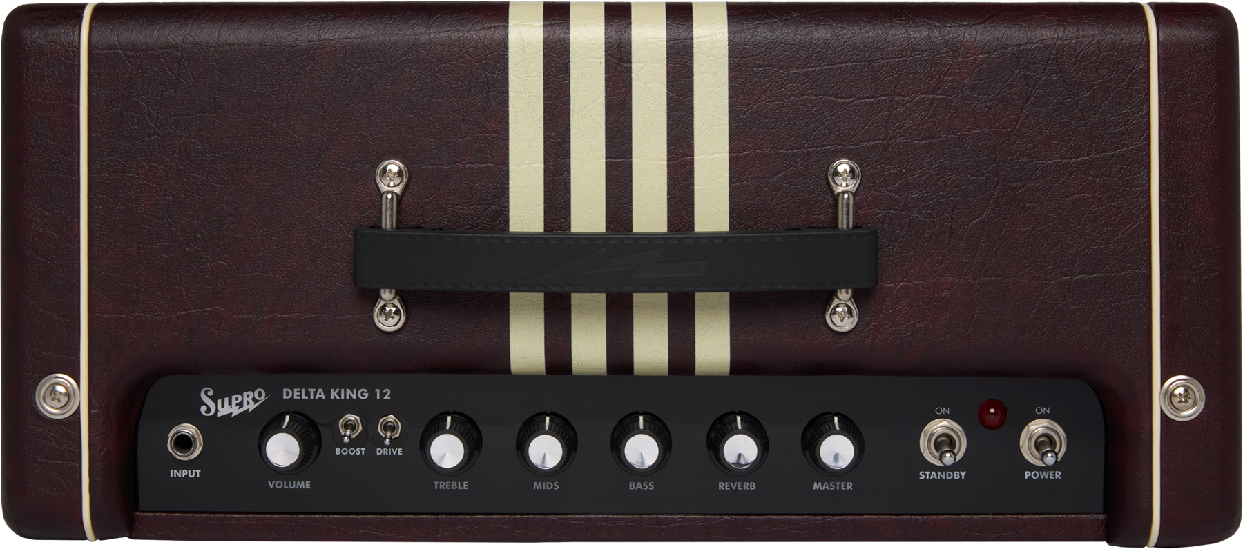 Supro Delta King 12 Combo 15w 1x12 Burgundy/cream - Combo amplificador para guitarra eléctrica - Variation 2