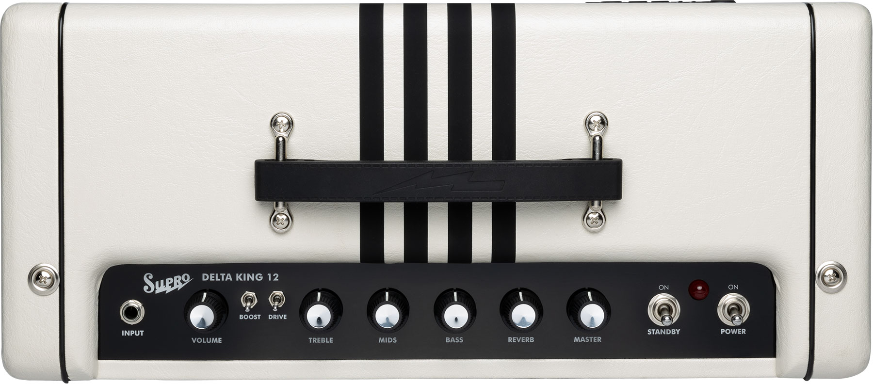 Supro Delta King 12 Combo 15w 1x12 Ivory/black - Combo amplificador para guitarra eléctrica - Variation 2