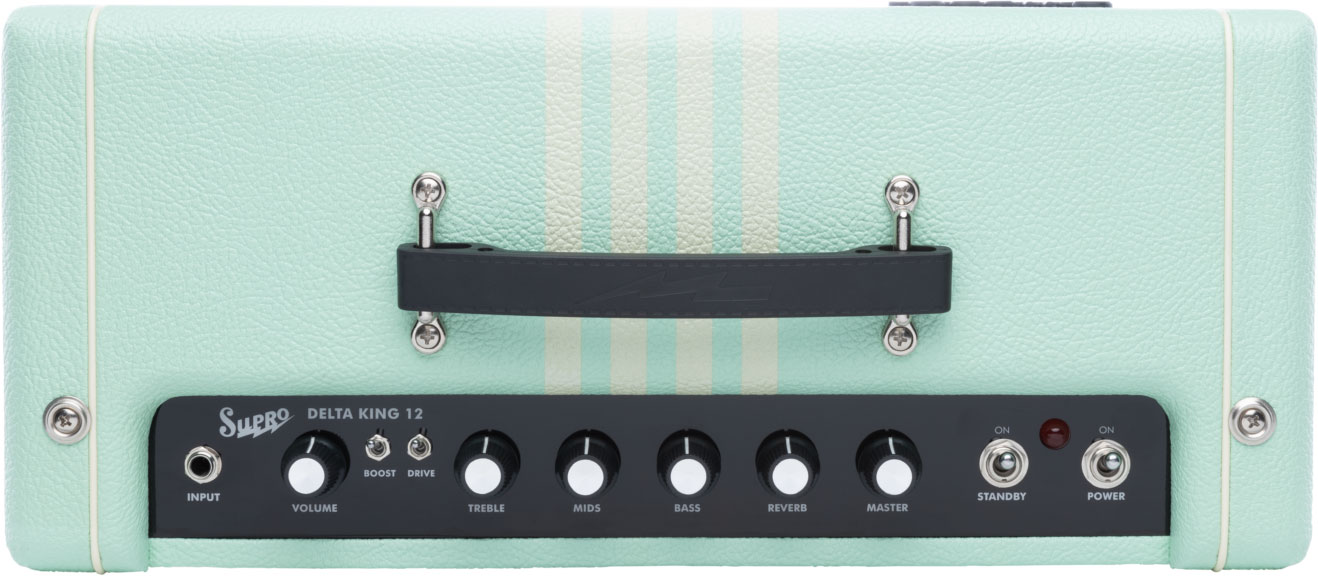 Supro Delta King 12 Combo 15w 1x12 Seafoam Green - Combo amplificador para guitarra eléctrica - Variation 2