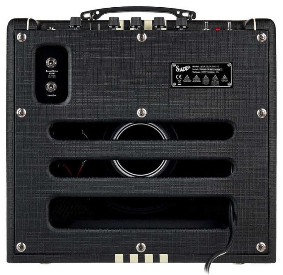 Supro Delta King 10 Combo 5w 1x10 Black/cream - Combo amplificador para guitarra eléctrica - Variation 1