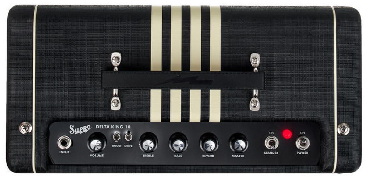 Supro Delta King 10 Combo 5w 1x10 Black/cream - Combo amplificador para guitarra eléctrica - Variation 2