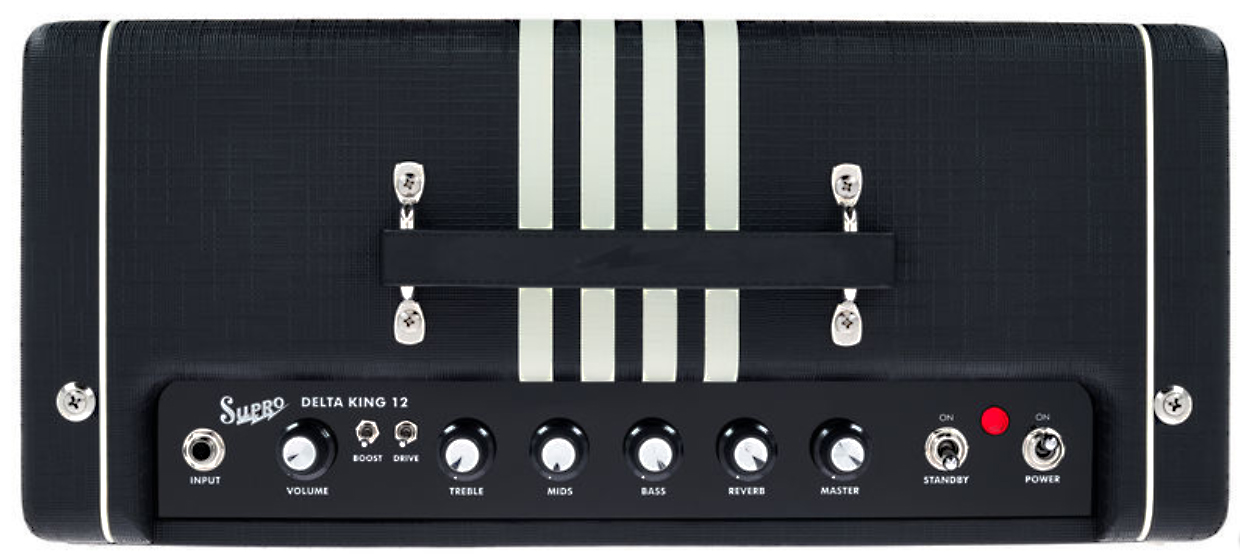 Supro Delta King Combo 12 15w 1x12 Black/cream - Combo amplificador para guitarra eléctrica - Variation 2