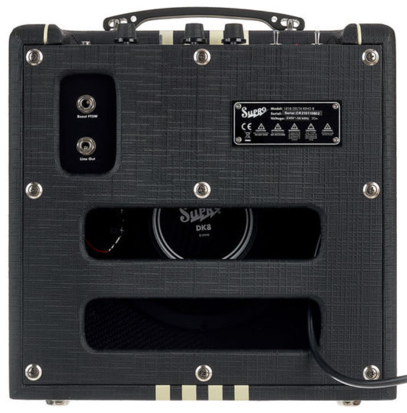 Supro Delta King Combo 8 1w 1x8 Black/cream - Combo amplificador para guitarra eléctrica - Variation 1