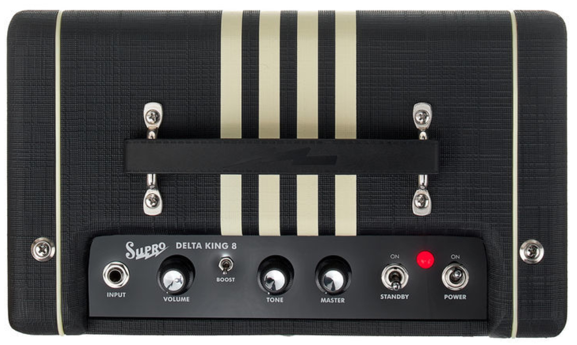 Supro Delta King Combo 8 1w 1x8 Black/cream - Combo amplificador para guitarra eléctrica - Variation 2