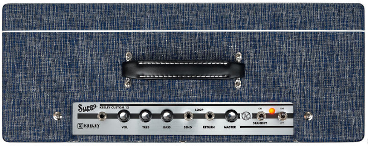 Supro Keeley Custom 12 25w 1x12 Blue Rhino Hide - Combo amplificador para guitarra eléctrica - Variation 2