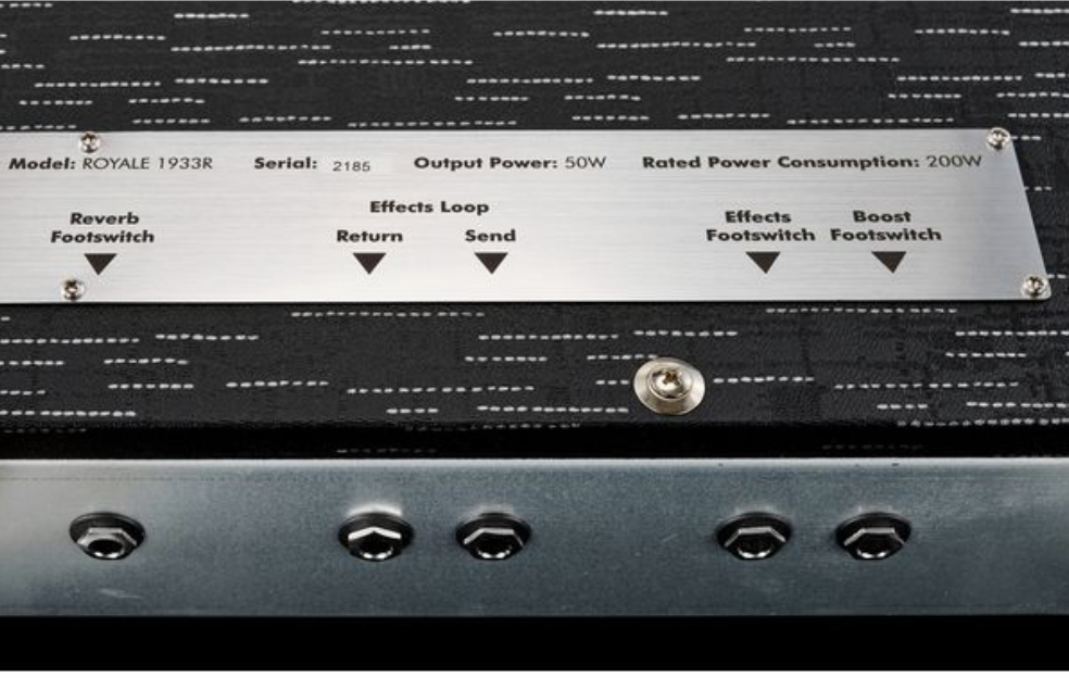 Supro Royale 2x12 1933r 50w 2x12 Black Scandia - Combo amplificador para guitarra eléctrica - Variation 4