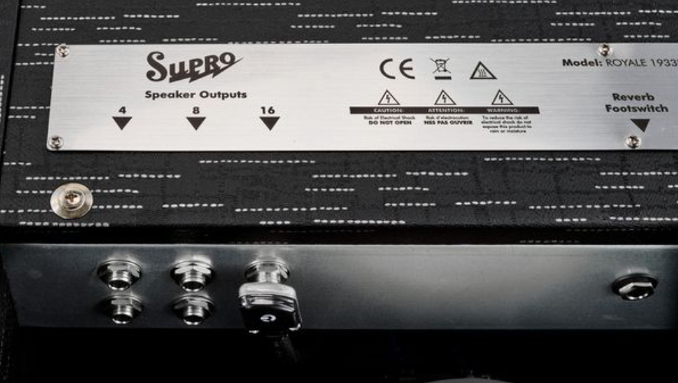 Supro Royale 2x12 1933r 50w 2x12 Black Scandia - Combo amplificador para guitarra eléctrica - Variation 5