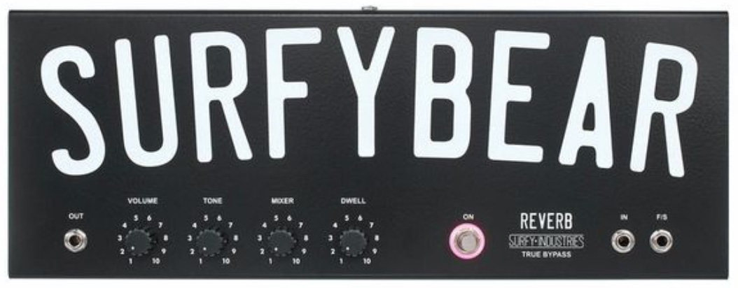 Surfy Industries Surfybear Metal Reverb Black - Pedal de reverb / delay / eco - Variation 3