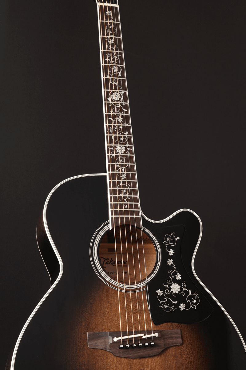 Takamine Auditorium Ctw Electro - Black Burst - Guitarra electro acustica - Variation 3