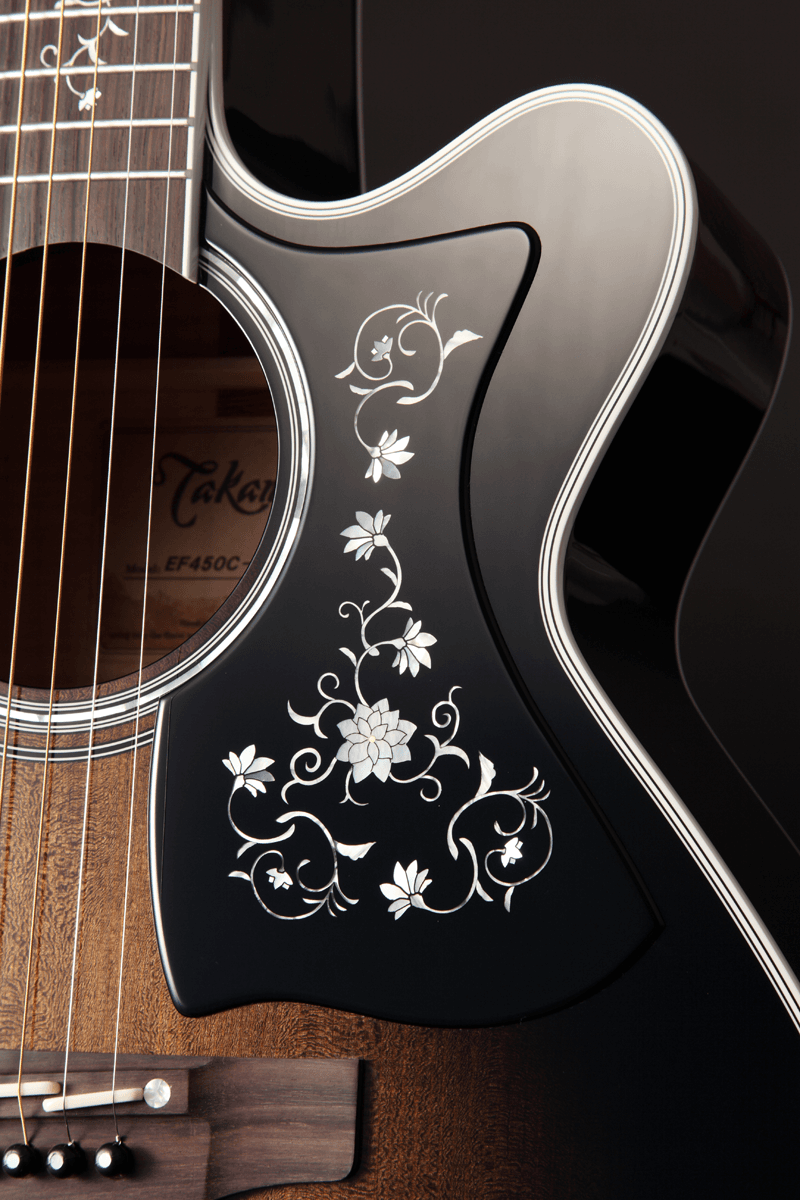 Takamine Auditorium Ctw Electro - Black Burst - Guitarra electro acustica - Variation 4