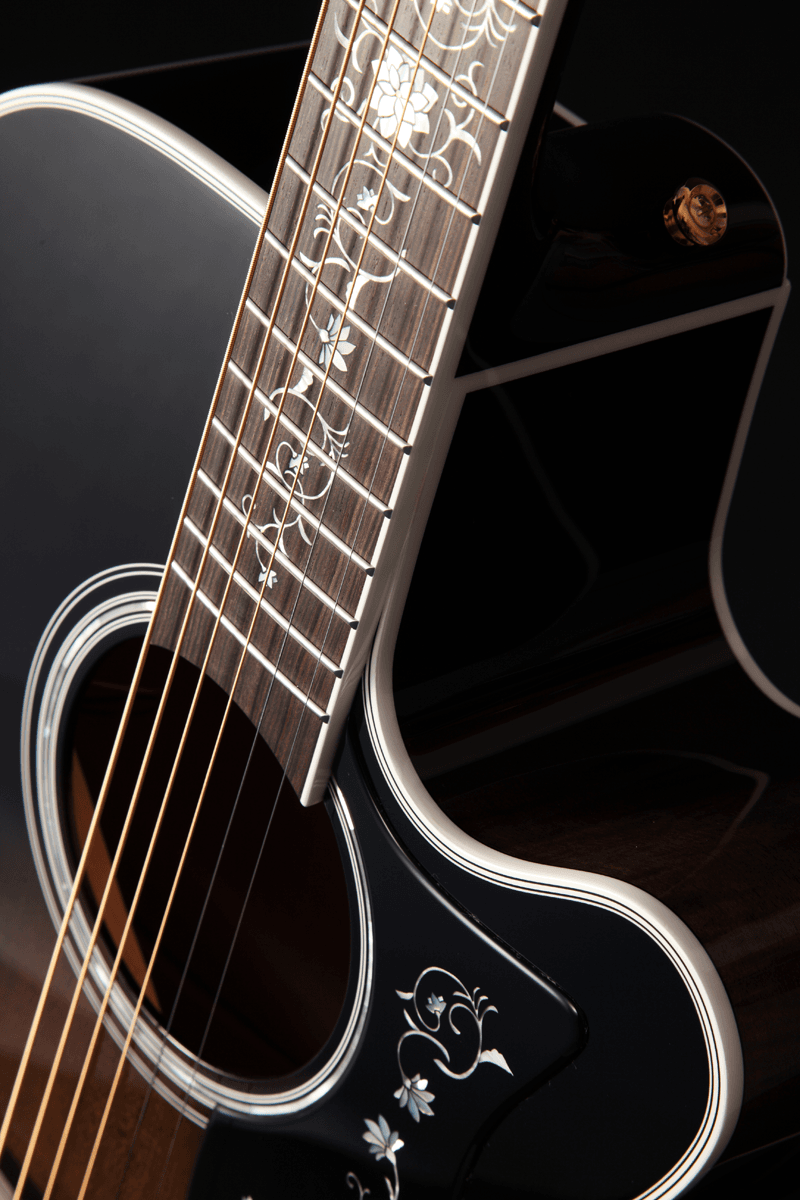 Takamine Auditorium Ctw Electro - Black Burst - Guitarra electro acustica - Variation 7