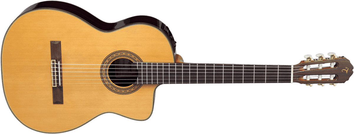 Takamine Ec132sc Jap 4/4 Cw Cedre Palissandre Rw - Natural - Guitarra clásica 4/4 - Main picture