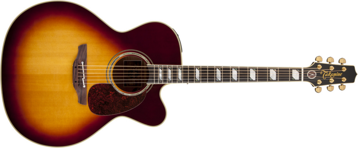 Takamine Ef250tk Toby Keith - Sunburst - Guitarra electro acustica - Main picture