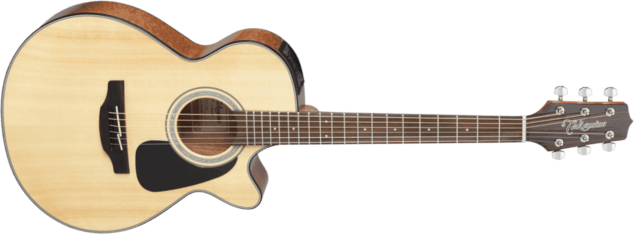 Takamine Gf30ce-nat Grand Concert Cw Epicea Palissandre - Natural Gloss - Guitarra electro acustica - Main picture
