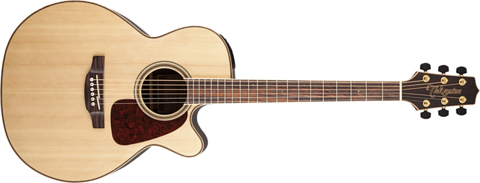 Takamine Gn93ce-nat Nex Cw Epicea Palissandre Tk-40d - Natural Gloss - Guitarra electro acustica - Main picture