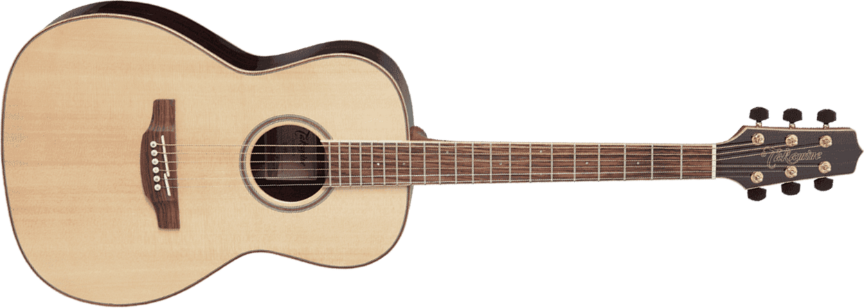 Takamine Gy93 New Yorker Parlor Epicea Palissandre - Natural - Guitarra acústica & electro - Main picture
