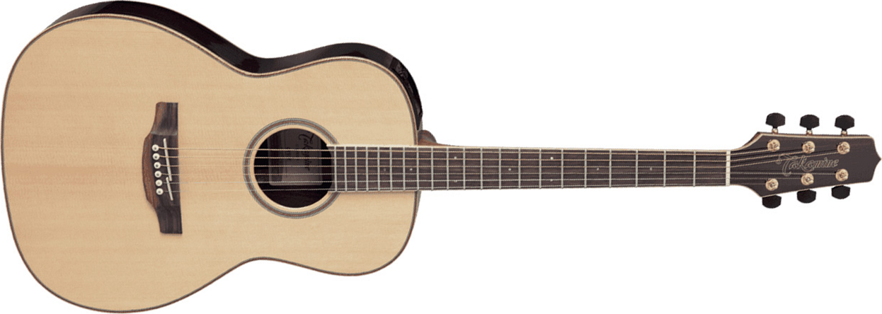 Takamine Gy93e New Yorker Parlor Epicea Palissandre - Natural Gloss - Guitarra electro acustica - Main picture
