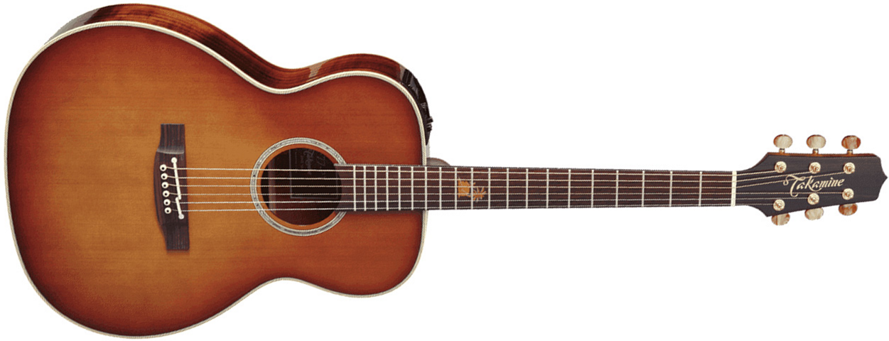 Takamine Tf77-pt Legacy Japan Orchestra Model Cedre Koa Ctp-3 - Sunsetburst - Guitarra electro acustica - Main picture