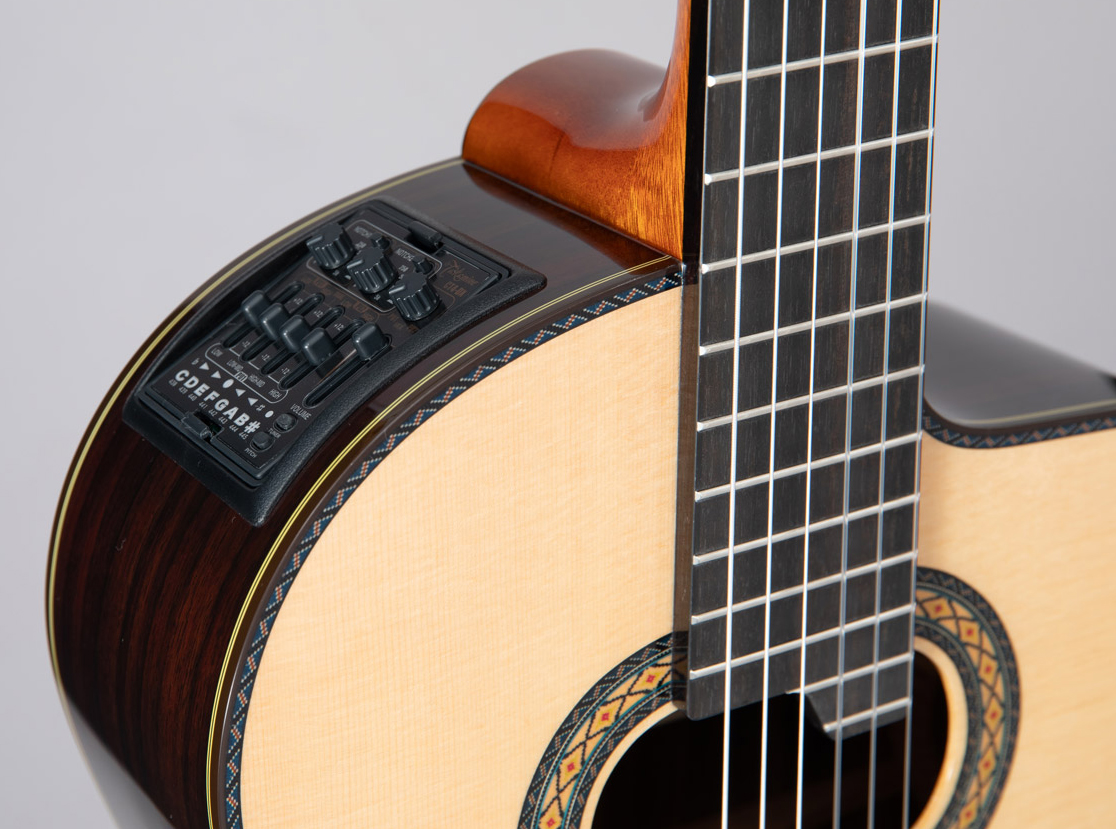 Takamine Dh90 Hirade Jap 4/4 Epicea Palissandre Eb - Natural - Guitarra clásica 4/4 - Variation 2