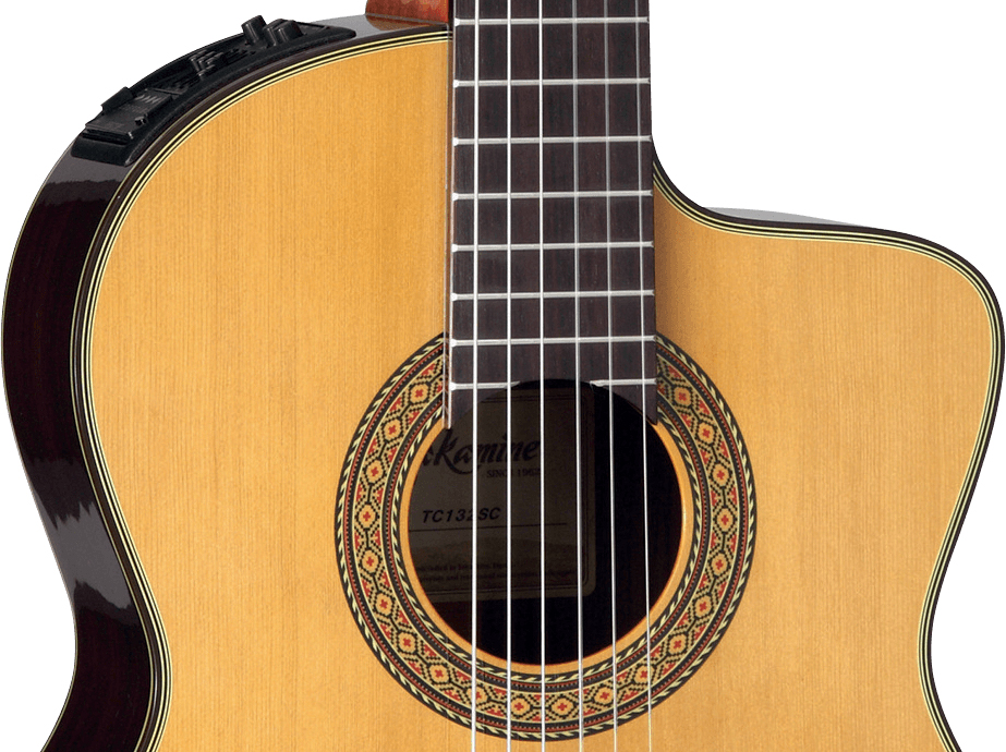 Takamine Ec132sc Jap 4/4 Cw Cedre Palissandre Rw - Natural - Guitarra clásica 4/4 - Variation 1