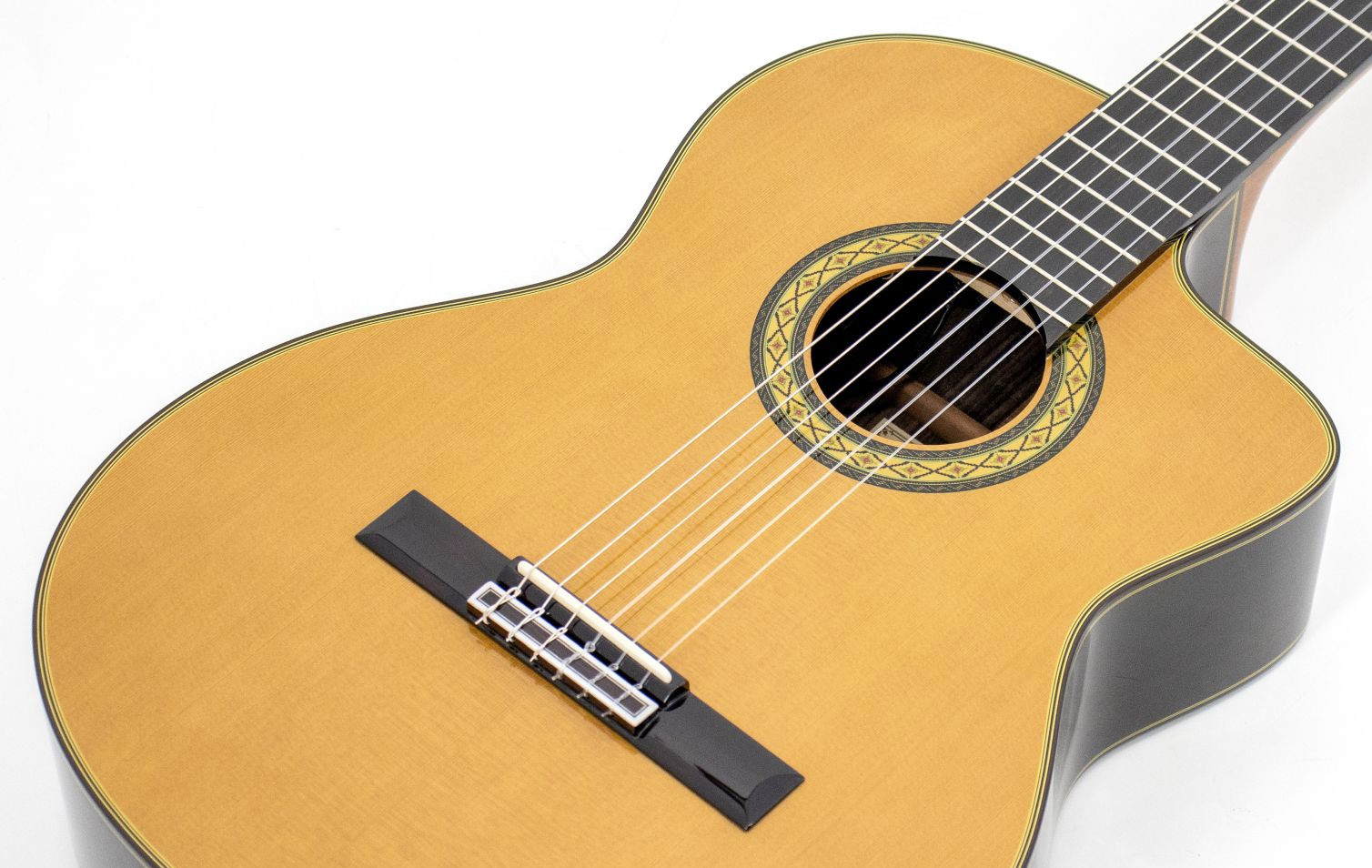 Takamine Eh5c Hirade Jap 4/4 Cw Cedre Palissandre Eb - Natural - Guitarra clásica 4/4 - Variation 2