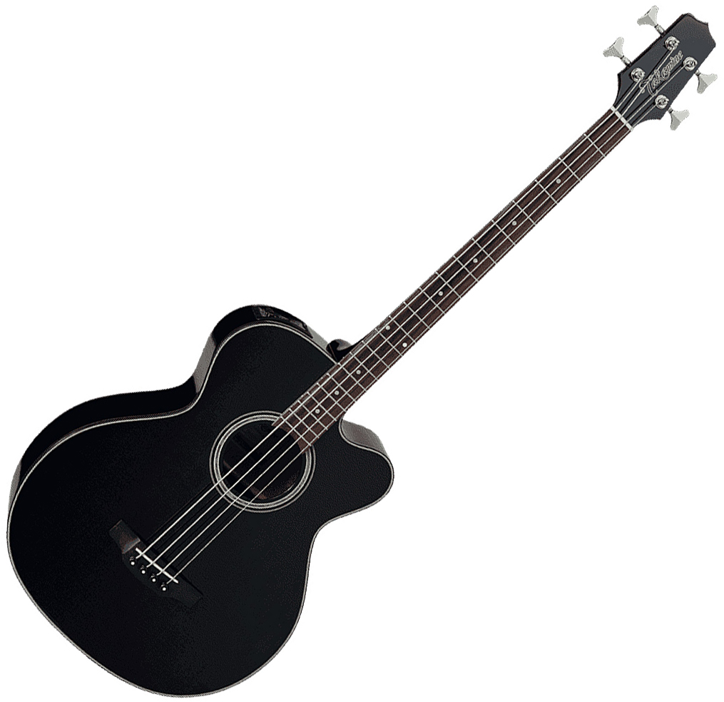 Takamine Gb30ce-blk Epicea Acajou 2014 - Black - Bajo acústico - Variation 1