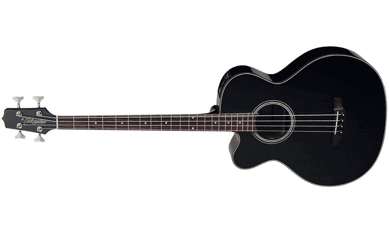 Takamine Gb30celh-blk Cw Gaucher Epicea Acajou 2016 - Black Gloss - Bajo acústico - Variation 1