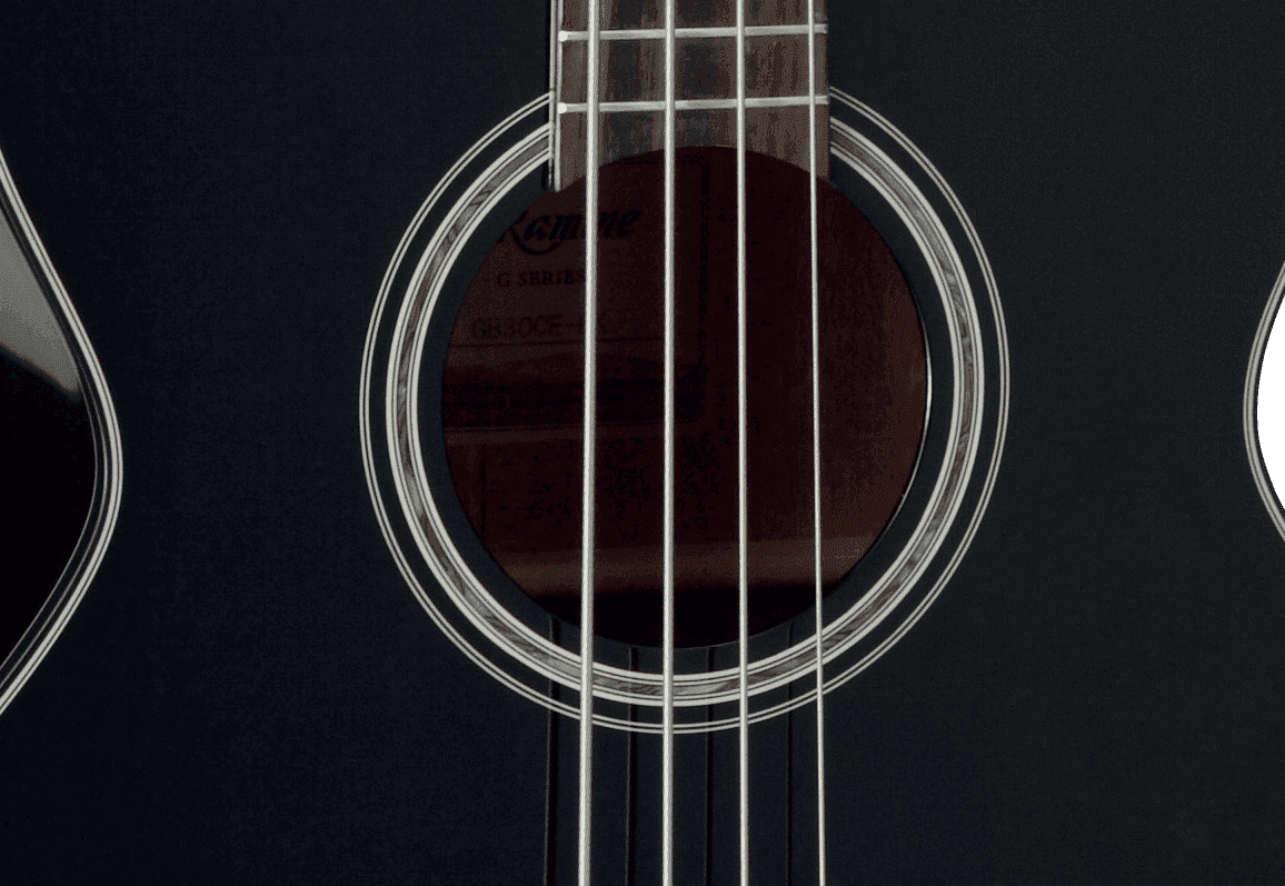 Takamine Gb30celh-blk Cw Gaucher Epicea Acajou 2016 - Black Gloss - Bajo acústico - Variation 2