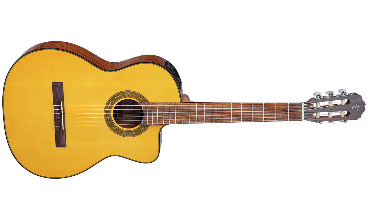Takamine Gc1ce Nat G-classical Cw Epicea Acajou Rw Tpe - Natural Gloss - Guitarra clásica 4/4 - Variation 1
