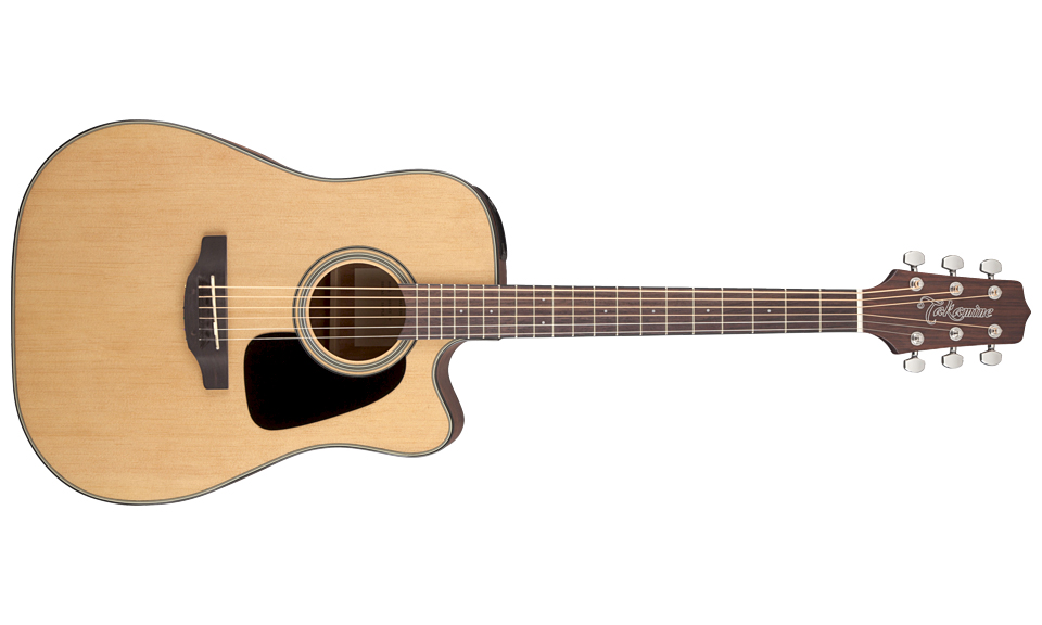 Takamine Gd10ce-ns Dreadnought Cw Epicea Acajou Tpe - Natural - Guitarra electro acustica - Variation 1