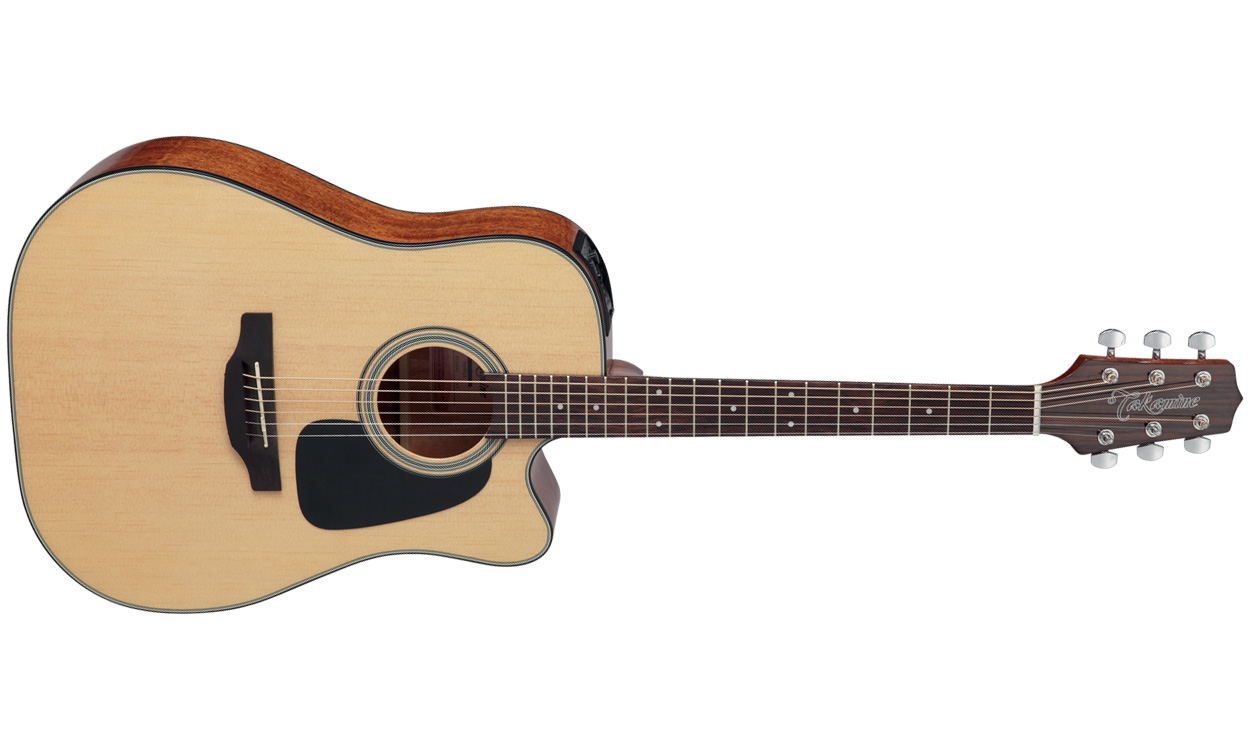 Takamine Gd15ce-nat Dreadnought Cw Epicea Acajou Rw Tp-4t - Natural Gloss - Guitarra electro acustica - Variation 1