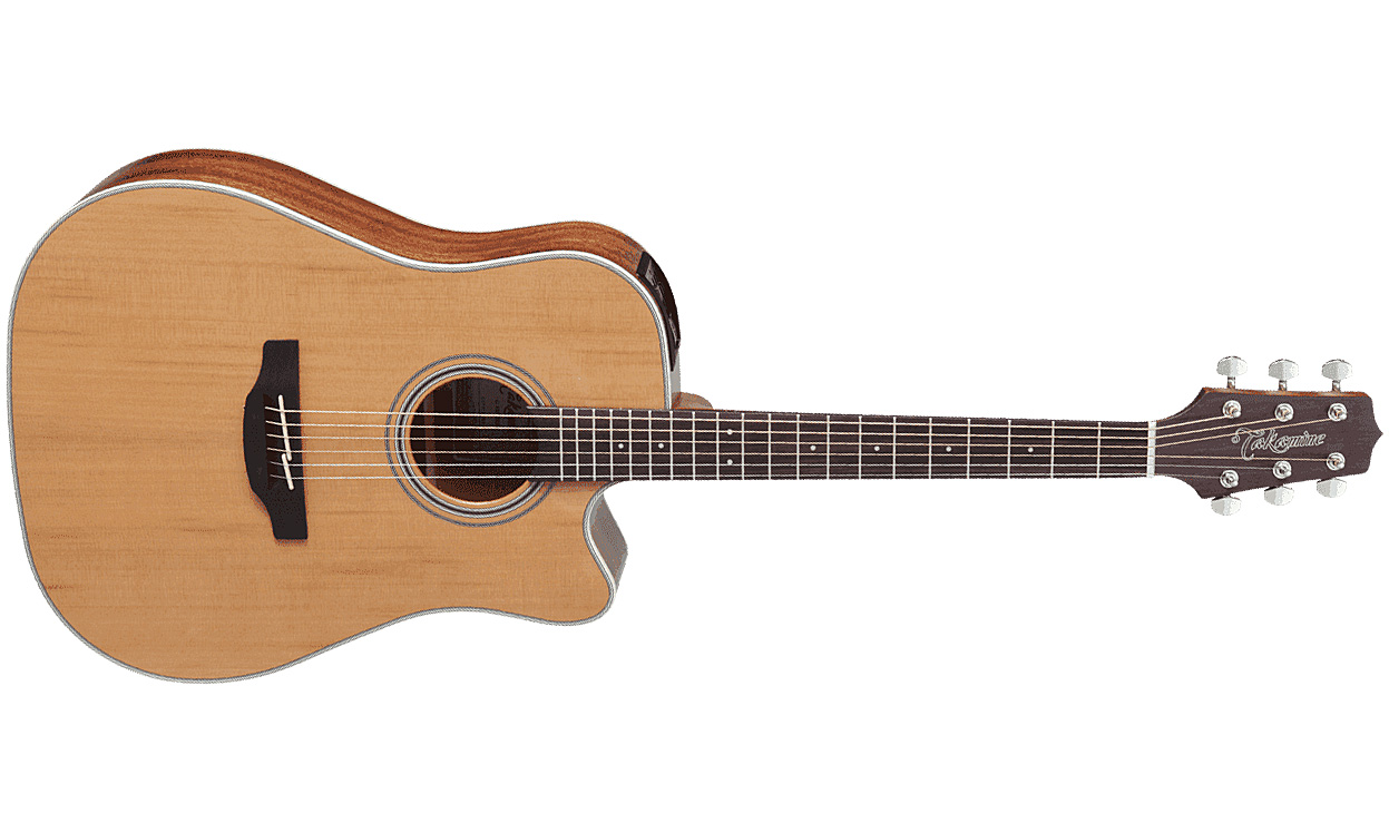 Takamine Gd20ce-ns Dreadnought Cw Cedre Acajou - Naturel Satin - Guitarra electro acustica - Variation 4