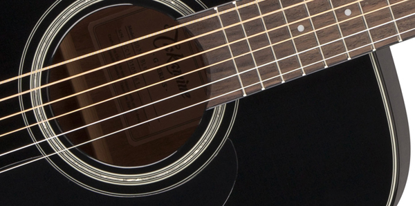 Takamine Gd30-blk Dreadnought Epicea Acajou - Black - Guitarra acústica & electro - Variation 3