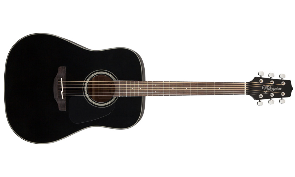 Takamine Gd30-blk Dreadnought Epicea Acajou - Black - Guitarra acústica & electro - Variation 1