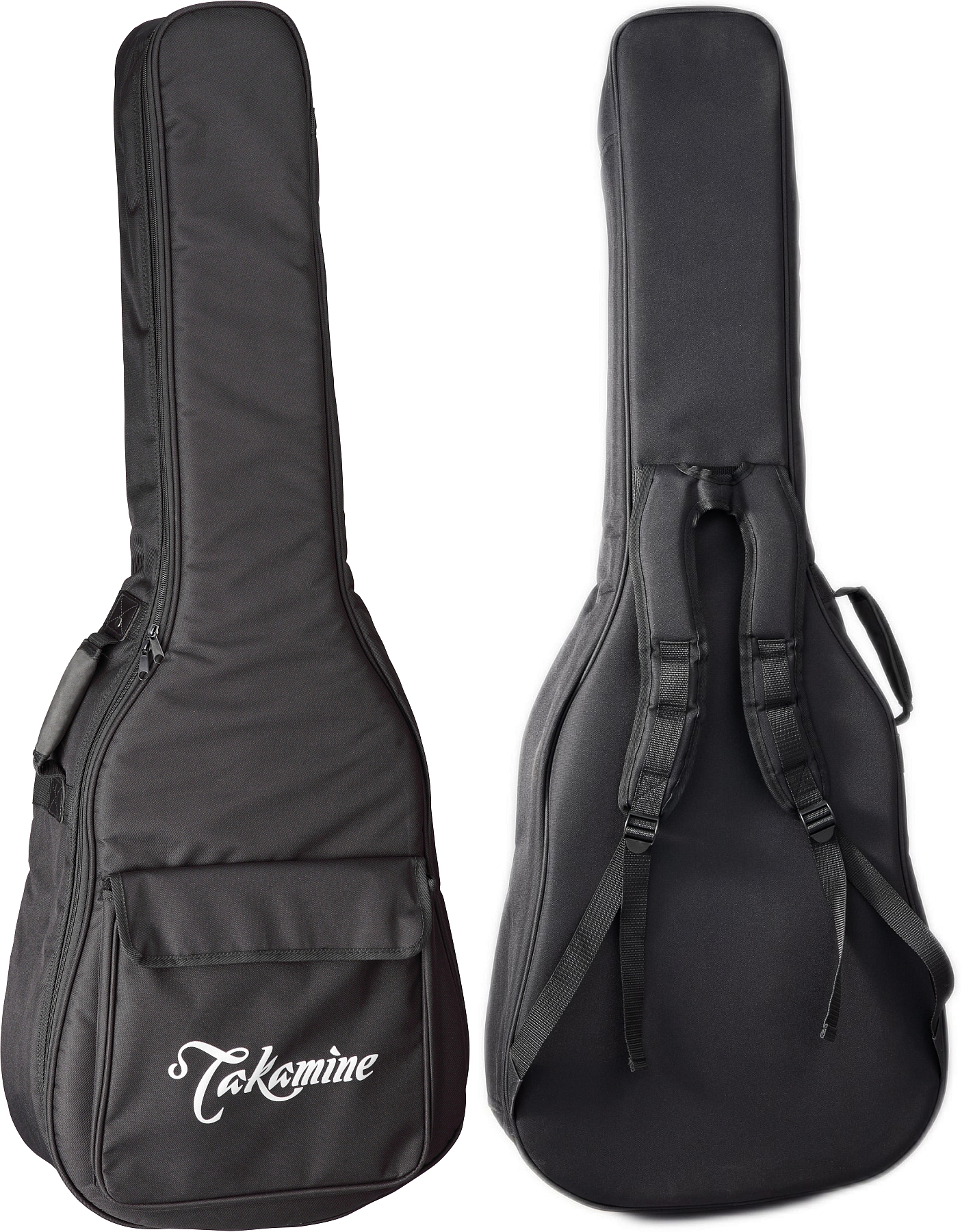 Takamine Gd38ce Blk Dreadnought Cw 12c Epicea Acajou Ova - Black - Guitarra electro acustica - Variation 2