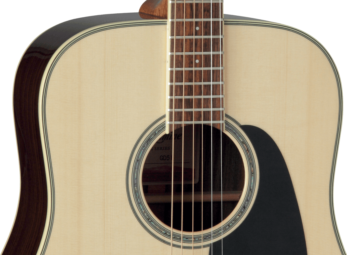 Takamine Gd51-nat Dreadnought Epicea Palissandre - Gloss Natural - Guitarra acústica & electro - Variation 3