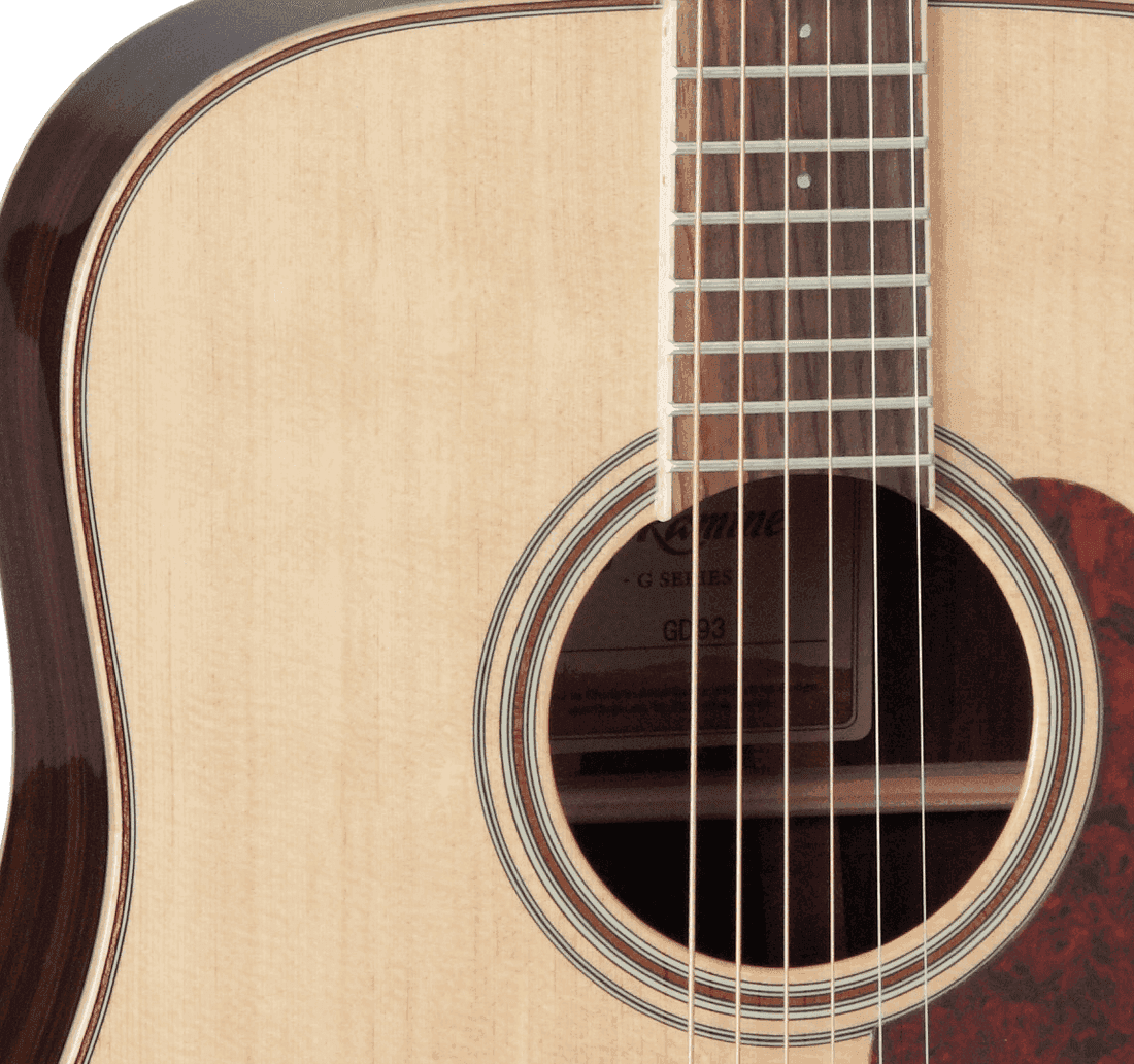 Takamine Gd93-nat Dreadnought Epicea Palissandre - Natural Gloss - Guitarra acústica & electro - Variation 3