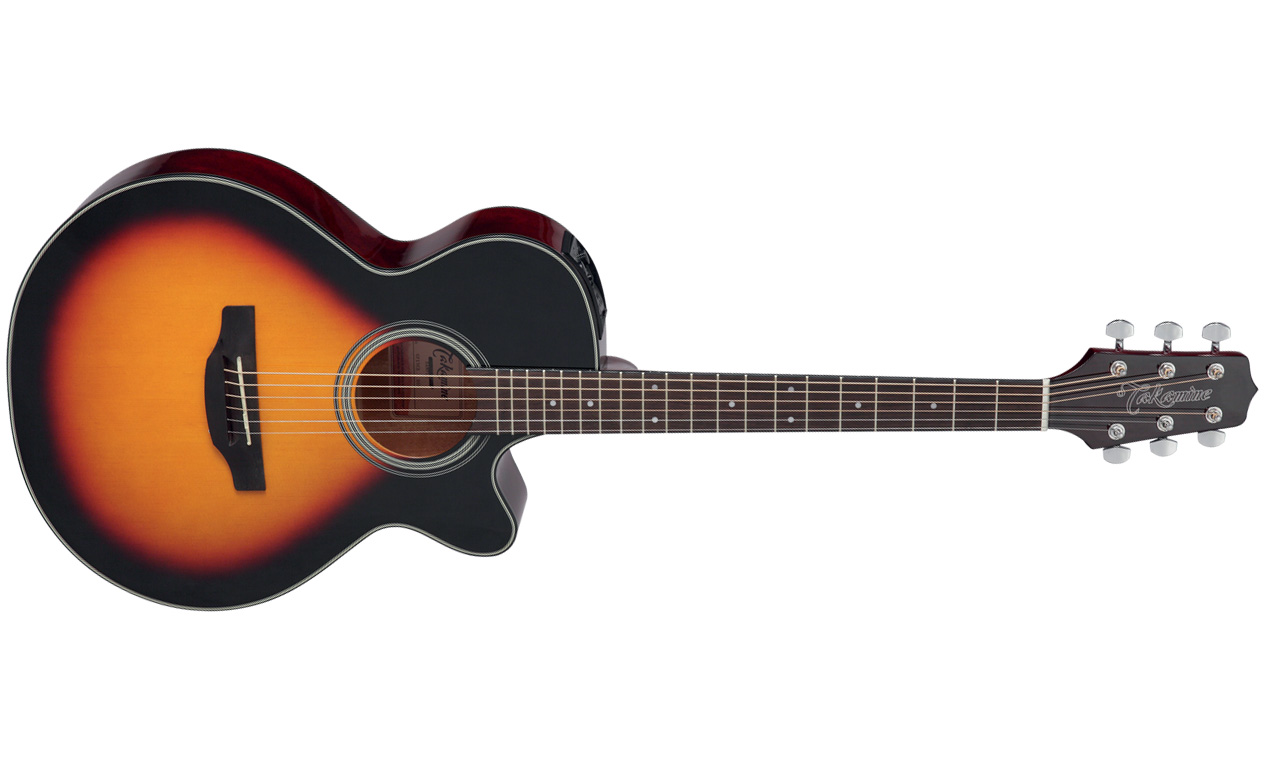 Takamine Gf15ce Bsb Fxc Concert Cw Epicea Acajou Rw Tp-4t - Brown Sunburst Gloss - Guitarra electro acustica - Variation 1